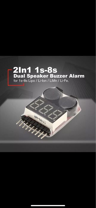 Indicator baterie lipo 3s lipo 4s