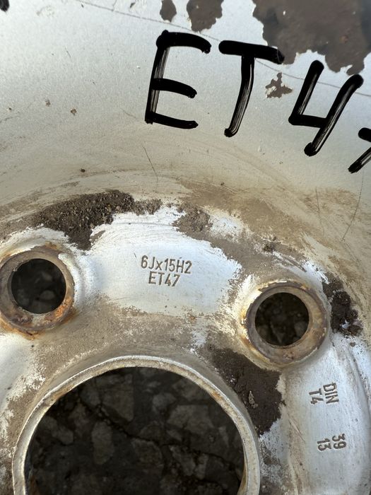 Стоманенa джантa Volkswagen 2K0601027B 6.0" x 15" 5x112 ET 47 ном 26