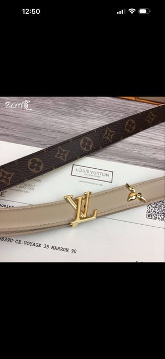 Curea LV piele naturala full box