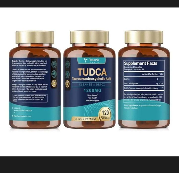 Totaria Tudca,1200 mg,120 kapsula,тудка