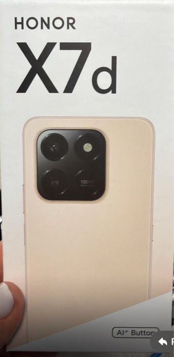 НОВ HONOR X7d  8ram/256gb black с гаранция