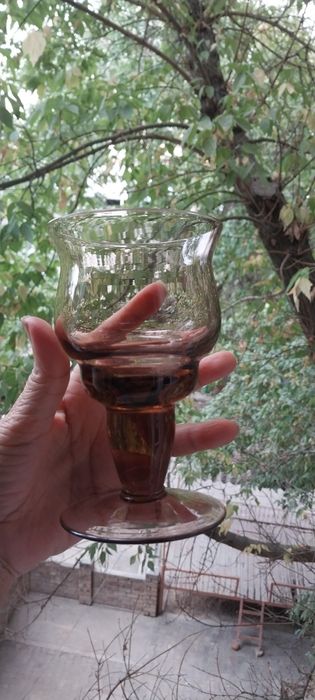 Фужеры Дашенька 6 шт цветное стекло дхз