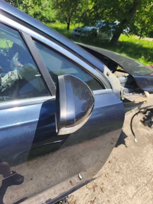 Oglindă dreapta față Peugeot 508 hybrid albastru KGN 2012