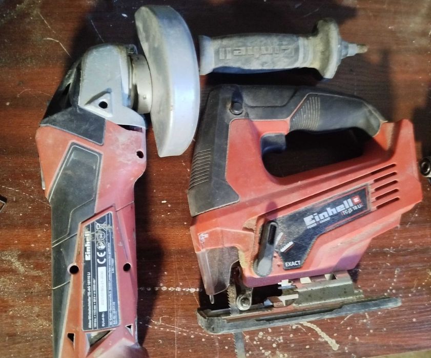 Акумулаторни инструменти einhell прободен трион винтоверт