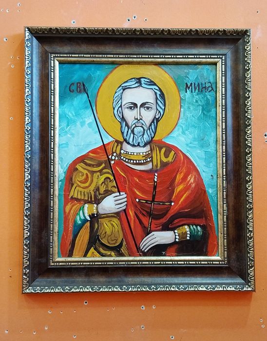 Рисувани икони 20/25см-60€ и 35/40см-75€