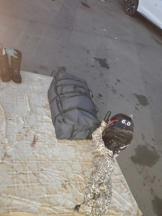 Лодка нднд с мотором