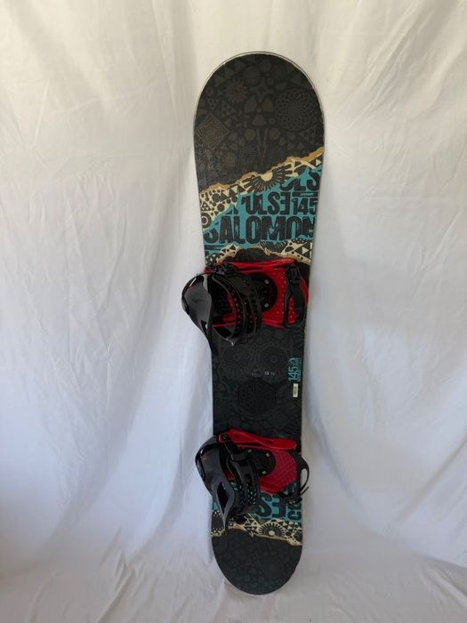 Placa Snowboard Salomon Pulse 145cm + Legături Burton