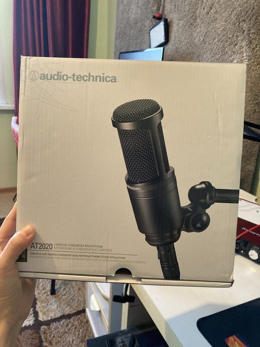 Новый Микрофон  Audio technica 2020