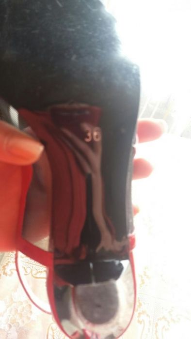 Pantofi stiletto piele