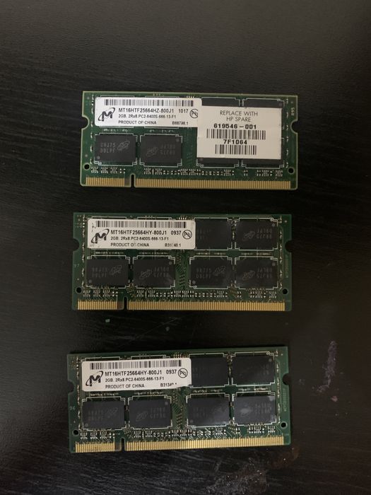 Memorie laptop ddr2 de 1gb si 2gb