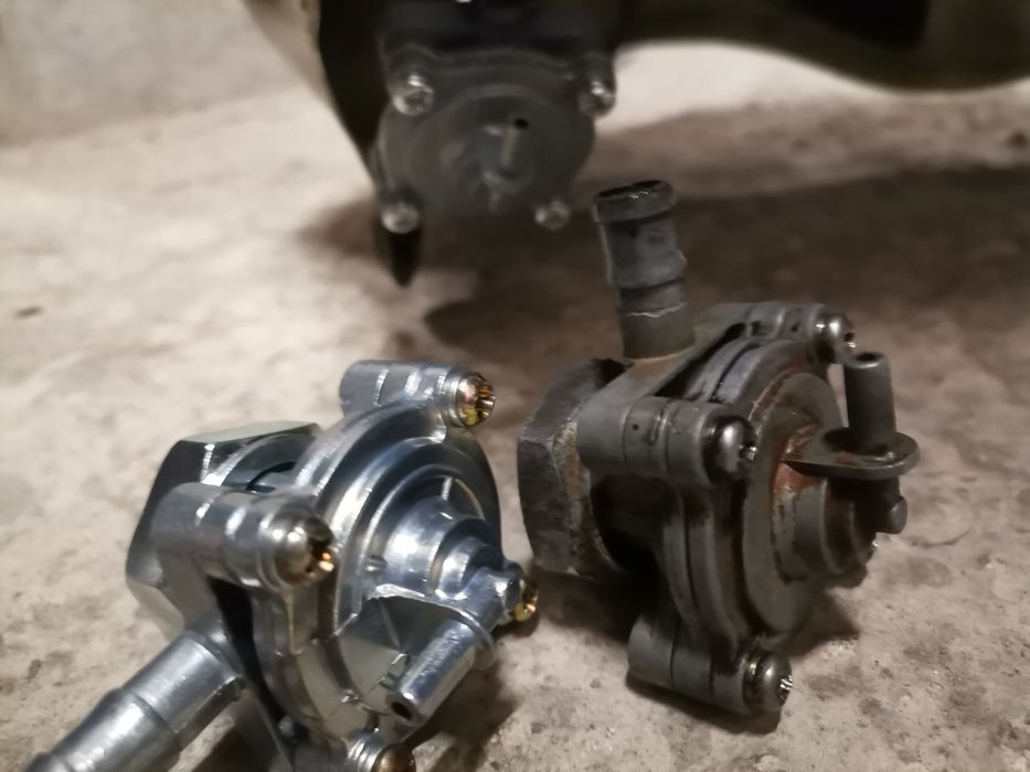 Вакумно кранче за гориво Honda Transalp 650 + цедка