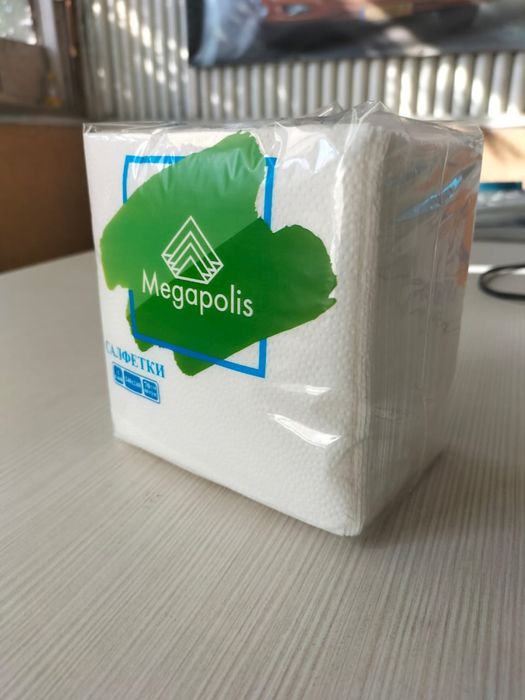 Салфетки бумажные 100% целлюлоза