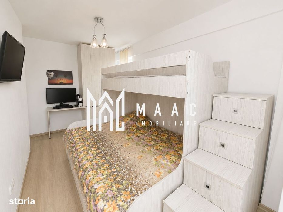 Apartament 3 camere | Etaj 1 | 2 bai | 2 Balcoane | Bloc nou