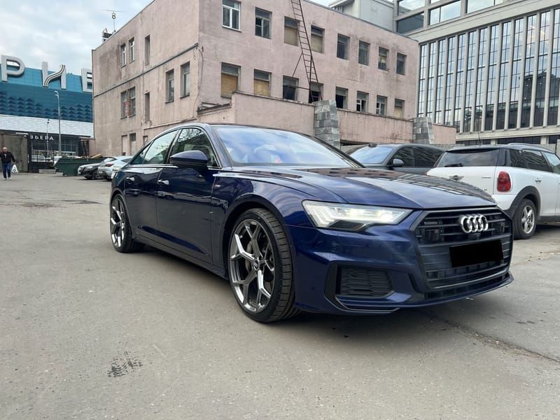 Jante Audi R18 5x112 Grey RS6/RS7 Style | A3 A4 A5 A6 A7 Q7 Q5 Q3 Q2 (Hybrid Forged)