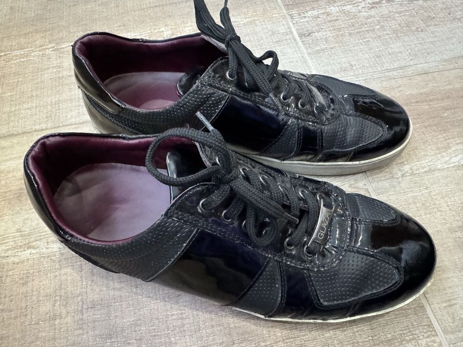 Ежедневни черни обувки естествена кожа Glaza