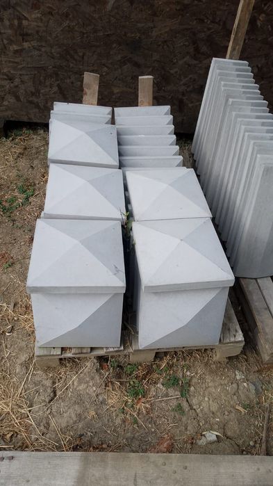 Capace/coame din beton/pavele