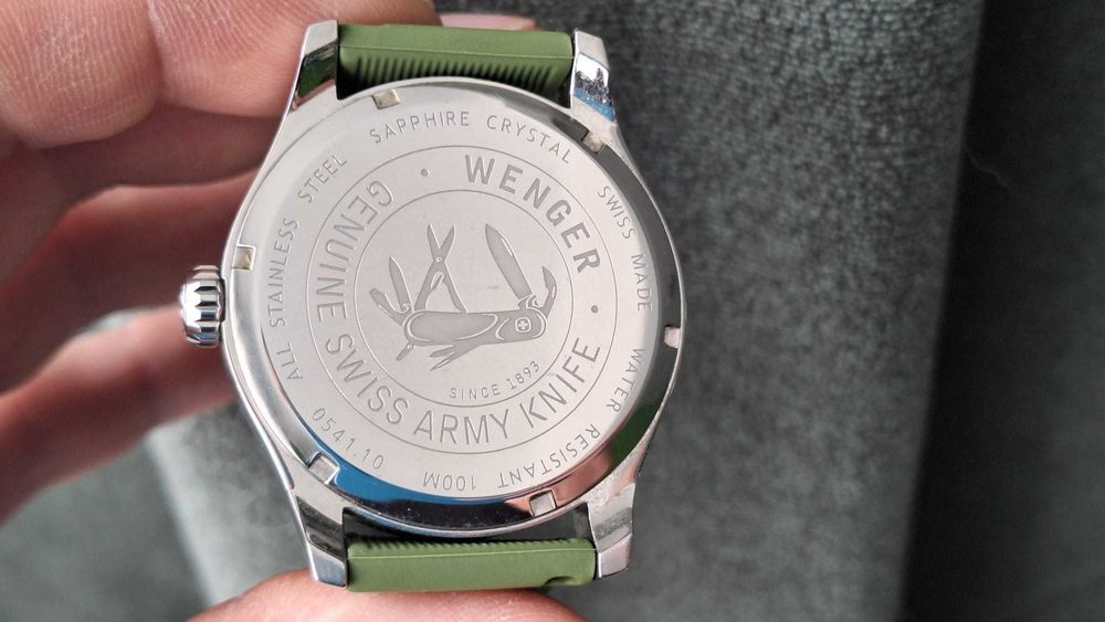 Wenger Terragraph Big Crown Swiss Made - Safir