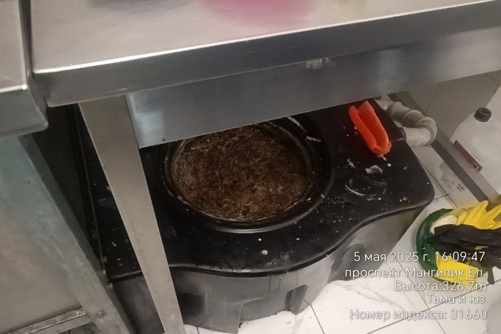 Чистка жироуловителя