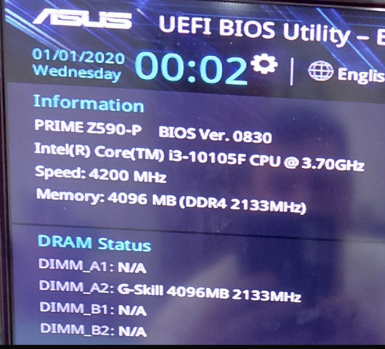 Kit Intel i3-10105F + ASUS Z590-P | Perfect Gaming & Office