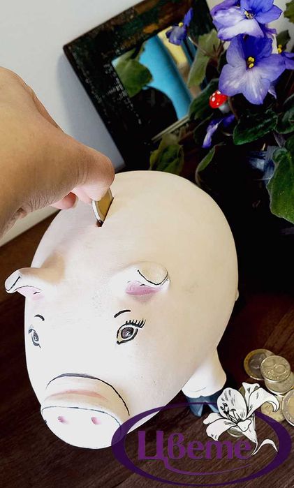 Касичка Прасенце - керамика