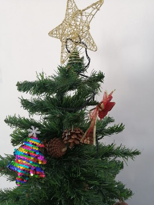 Елка, 150см. С игрушками вместе