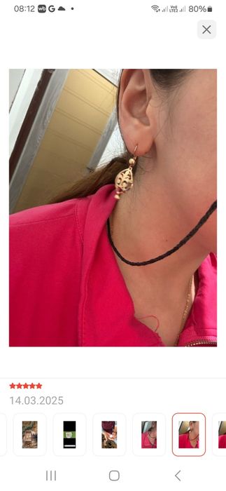 Серьги золотые Россия