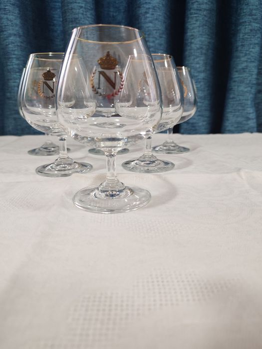 Бокалы для коньяка и бренди, 6 шт, новые