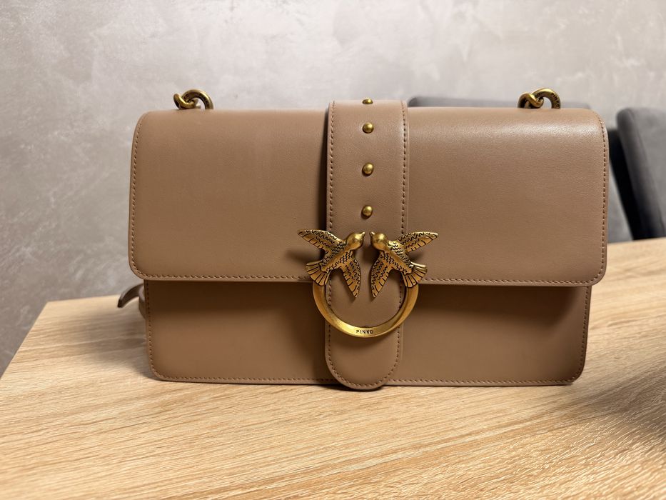 Давска чанта Pinko Love classic NFC