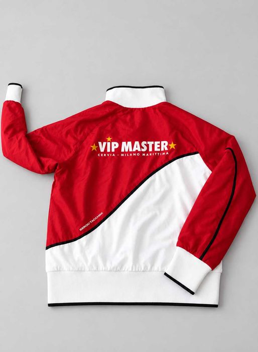 Geacă Sergio Tacchini VIP Master M / 44 roșu-alb | Track Jacket