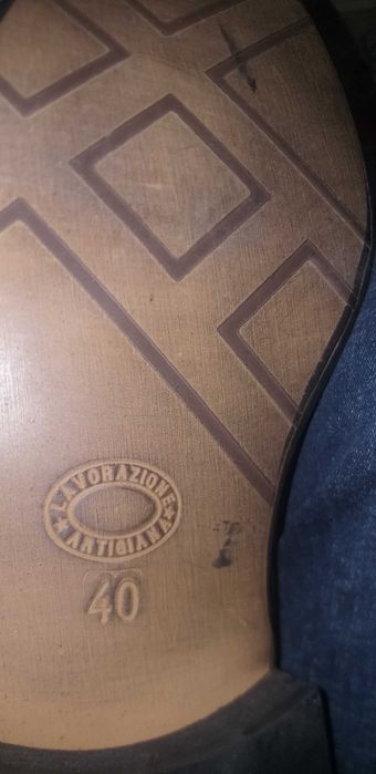 Pantofi noi, "giam's" nr40, pt barbati