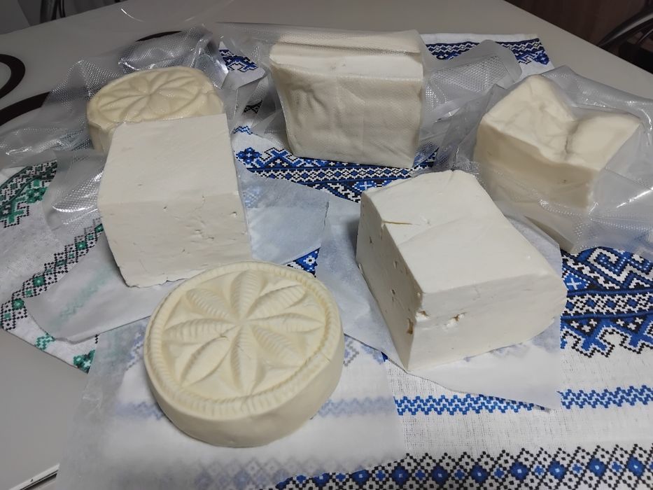 De vânzare produse lactate.