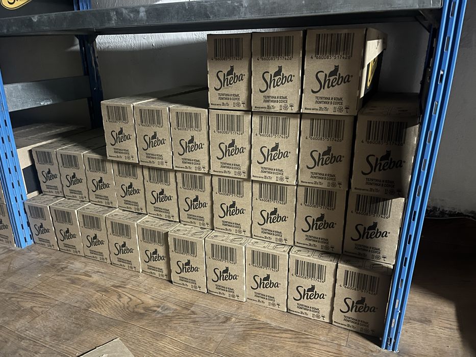 Корм для кошек феликс, вискас, шеба