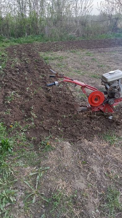 Вспашка огорода сад