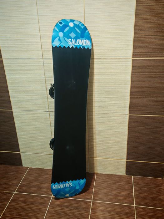 Placa snowboard Salomon 140 cm-boots burton