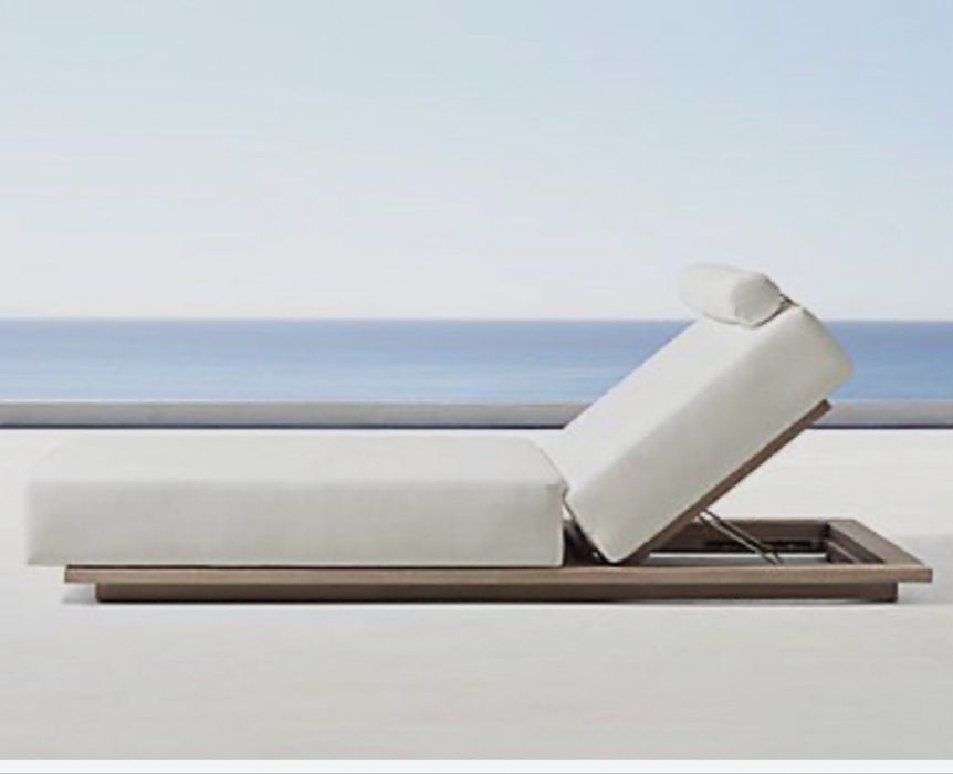 Sezlong cu saltea inclusa