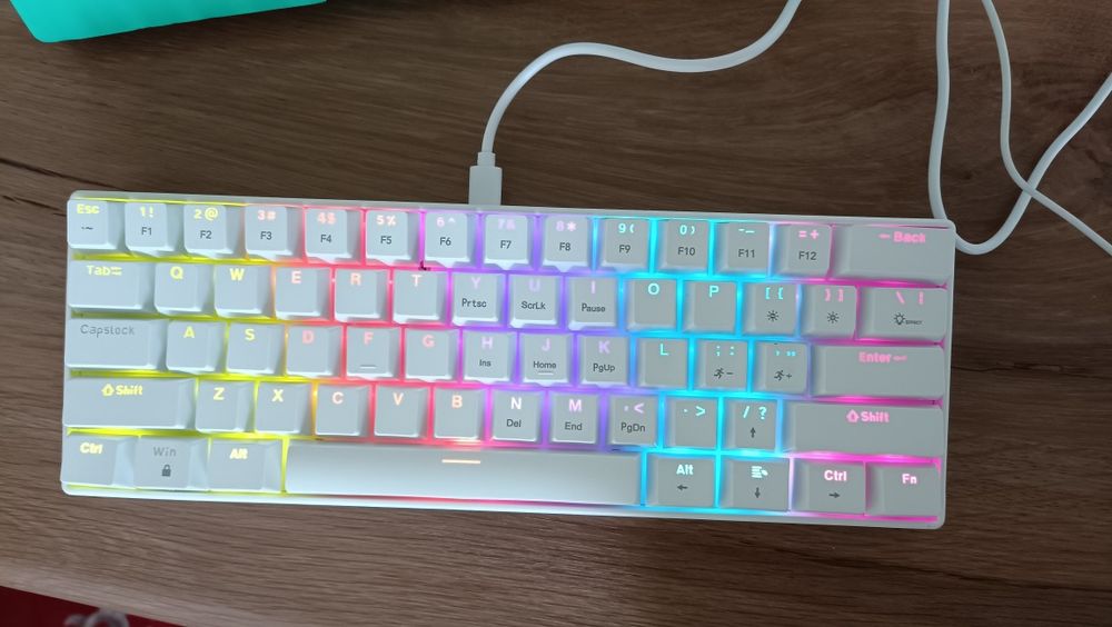 Механический клавиатура WY61 Blue Switch New