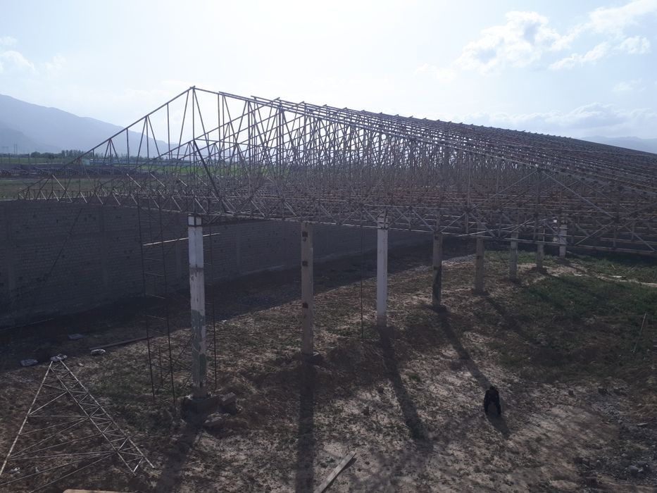 Том навес барчаси кантинер металл профилидан