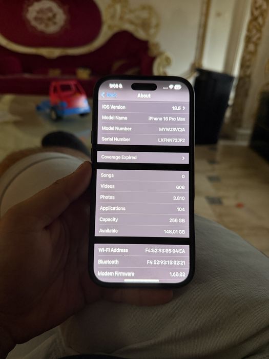 Iphone 16 pro max 256GB