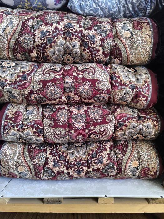 Виллур, духоба, сатин кўрпачалар