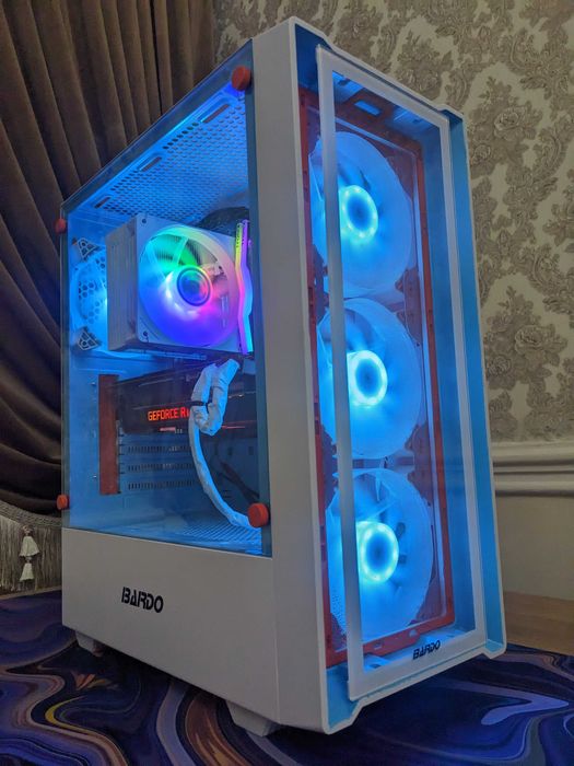 | Custom PC | CYBER ICE AND FIRE | RTX 2070 | i3-12100F | 16GB |