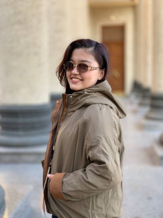 Зимняя женская куртка размер подходит м л хл