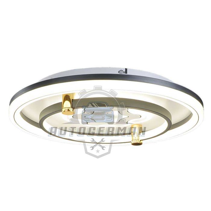 кръгла таванна лампа с LED 3-светлина с дистанционно управление лед