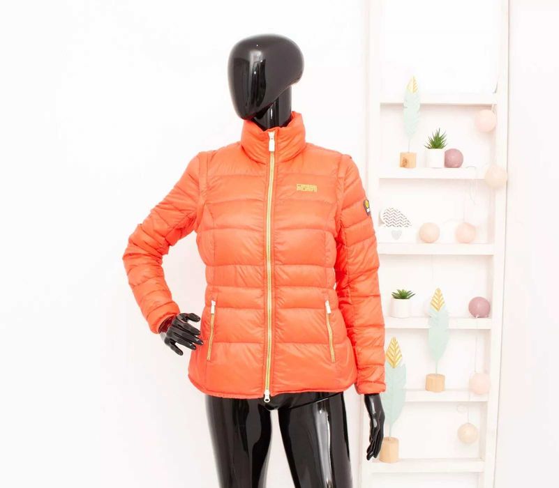 CIESSE PIUMINI дамско пухено яке със свалящи ръкави пълнеж пух 36 S