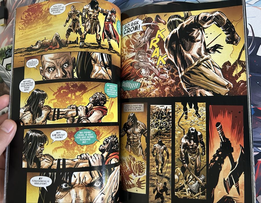 Colectie romane grafice Marvel:  Savage Sword of Conan - 2 volume, impecabile