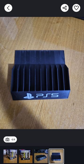 Продам подставку для дисков Playstation