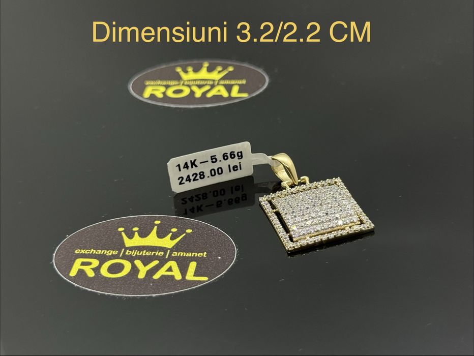Bijuteria ROYAL : Pandantiv AUR 14K / 5.66 GR