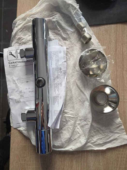 Baterie termostatică de duș Ideal Standard Ceratherm T25