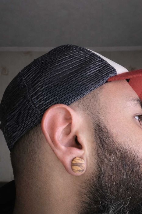 Ръчно изработени дървени флешове (ear plugs)