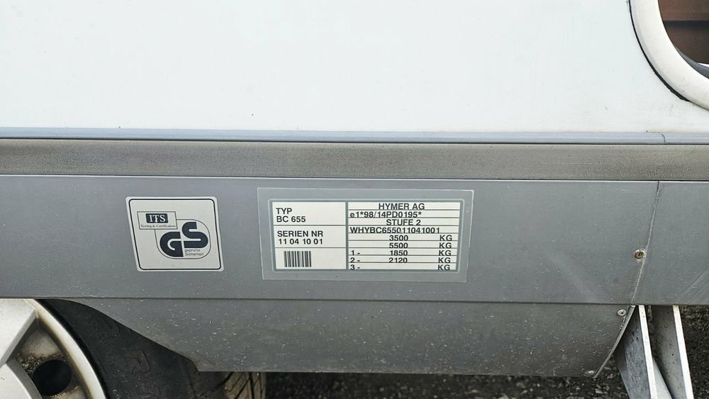 Кемпер  Hymer BC 655