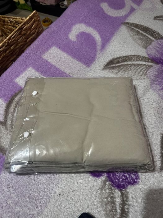 Set Lenjerie de pat Ohano 220x240cm gri nou, sigilat